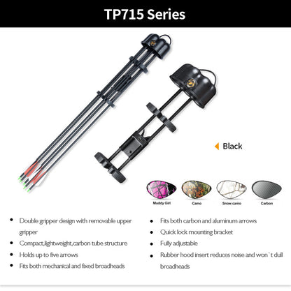 Topoint Compound Bow Arrow Quivers TP715