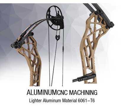 Topoint Defeat Hunter Compound Bow 40-70lb Cam1
