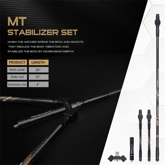 NIKA MT Carbon Recurve Stabilizer Set