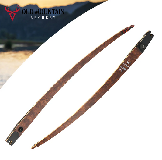 OLD MOUNTAIN ILF LONGBOW LIMBS PANTHER 64" @17"RISER
