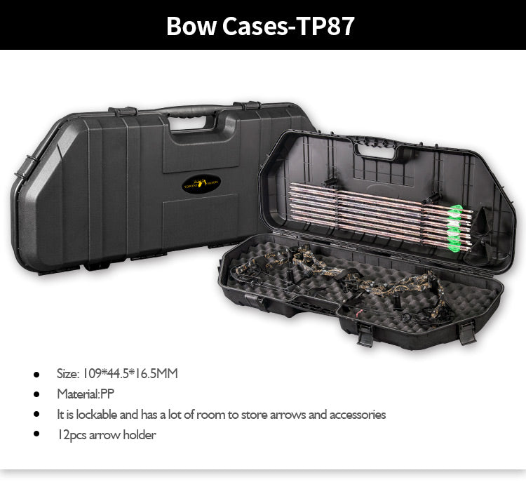 Topoint Compound Bow Hard Cases Suitable For Most Hunting Compound Bow