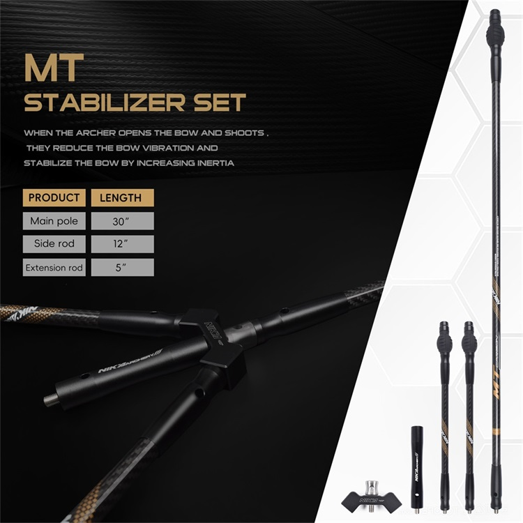 NIKA MT Carbon Recurve Stabilizer Set