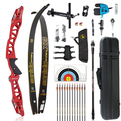 Nika ILF Recurve Bow Package X8 Limbs 18-38lb