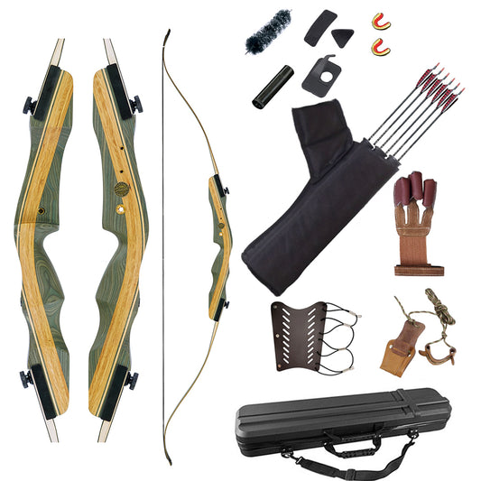 Samick Sage Takedown Recurve Bow 25-60lb RH or LH RTS Full Package