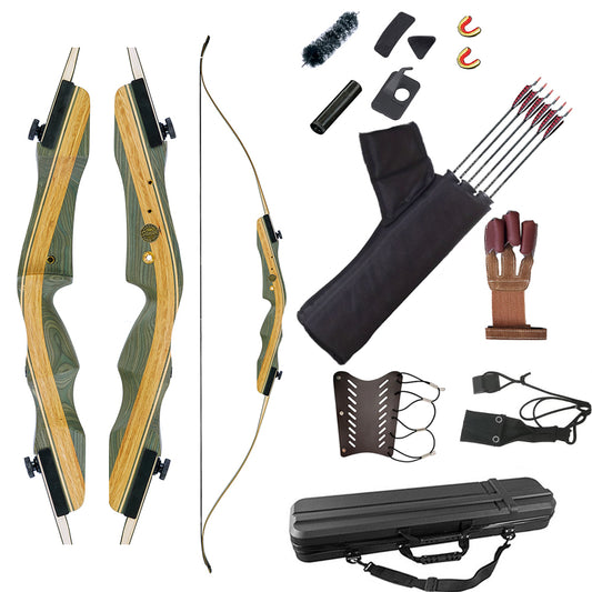 Samick Sage Takedown Recurve Bow 25-60lb RH or LH RTS Full Package