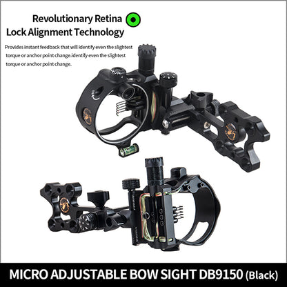 Topoint Compound Bow Sight-DB9150 Black