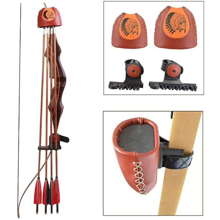 Traditional Bow Quiver for Recurve Longbow