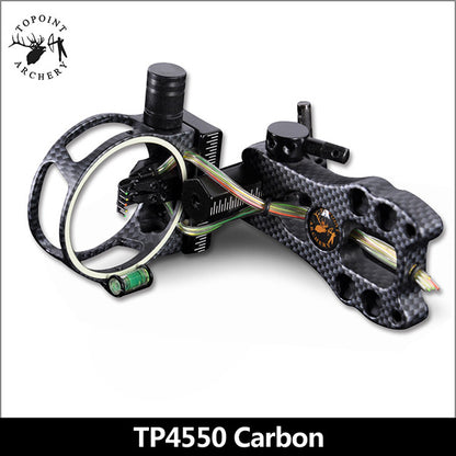 Topoint Bow Sight 5pin Fibre Optic Micro Adjustment Sight TP4550