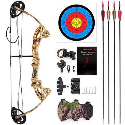 Musen Youth Compound Bow 10-29lbs for Kids Teenager Junior Target Hunting RH/LH