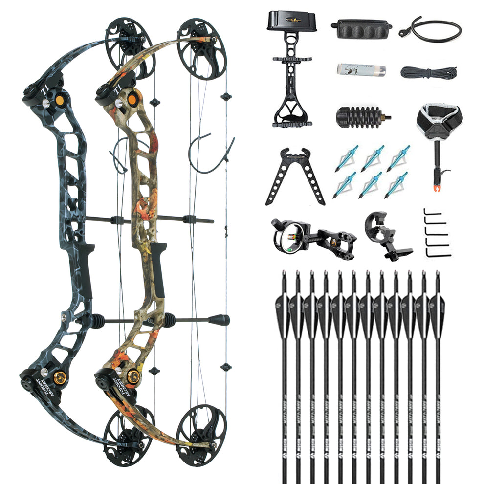 Topoint T1 Hunting Compound Bow RTS Package - topointarchery