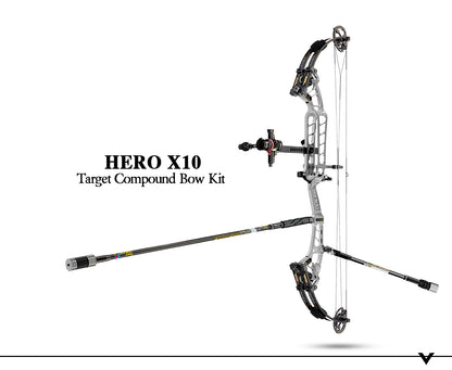 Sanlida Hero X10 Target Compound Bow Kit